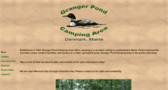 Desktop Screenshot of grangerpond.com